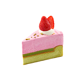 생딸기 피스타치오 케이크 (Strawberry Pistachio Cake)